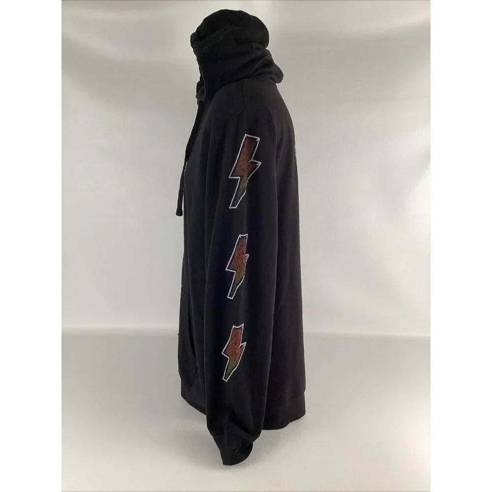 AC/DC Hoodie Sweatshirt Men's Size S/M Black Heavy Metal Blow Up Your Video - Picture 4 of 7